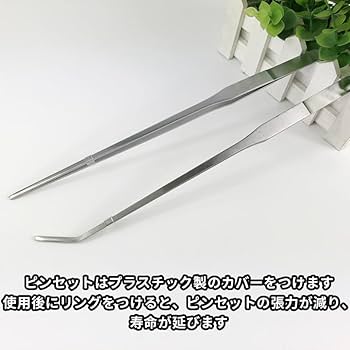 Amazon.co.jp: 【2点セット】 SUSWIM ピンセット細長い